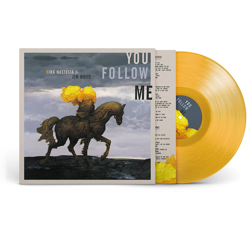 Nina Nastasia & Jim White - You follow me (transparent yellow) (Transparent, Coloured Vinyl LP)