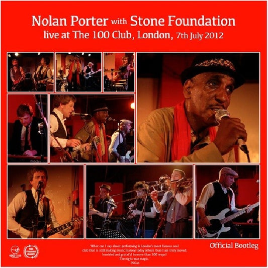 Nolan Porter & Stone Foundation - Live At The 100 Club (LP)