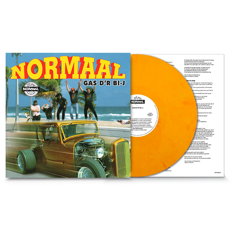 Normaal - Gas d'r bi-j (Yellow Flame, Coloured Vinyl, Reissue LP)