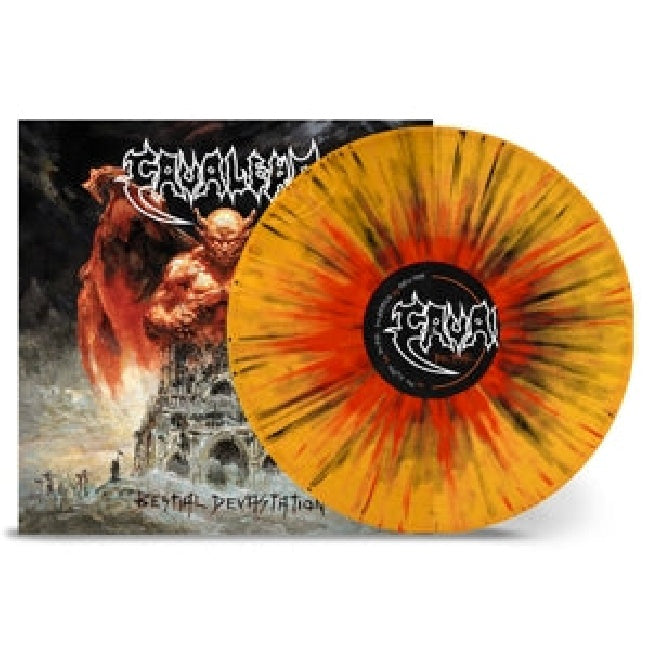 Cavalera - Bestial devastation (.. Devastation / Transparent Black Red Splatter, Transparent, Coloured Vinyl LP)
