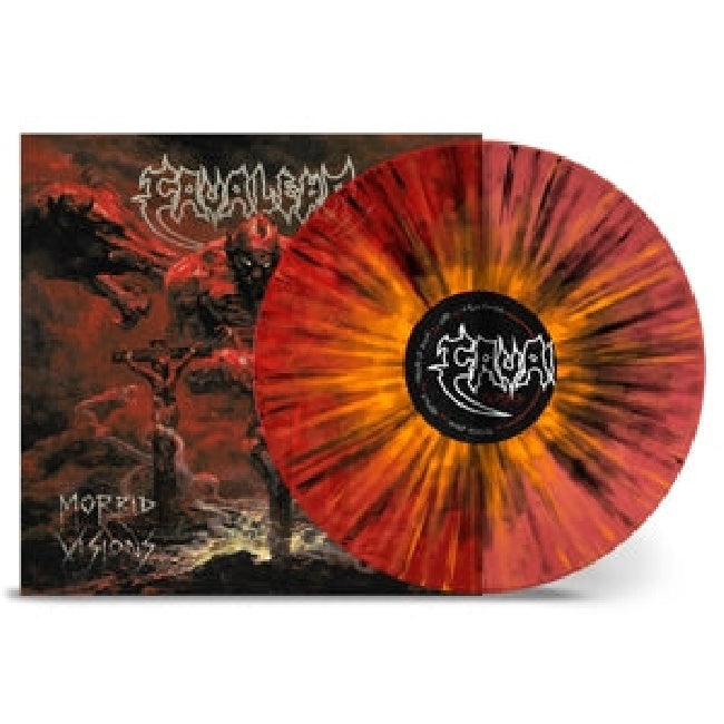 Cavalera - Morbid visions (Transparent  Red Orange Black Splatter LP)