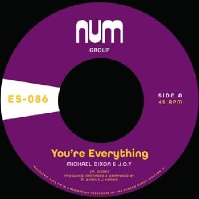 Michael A. Dixon & J.o.y - 7-you're everything (12-inch maxi-single)