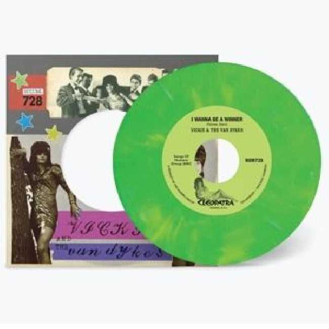 Vickie & The Van Dykes - 7-i wanna be a winner (.. a Winner / Green White Marble Vinyl, Coloured Vinyl 12-inch maxi-single)