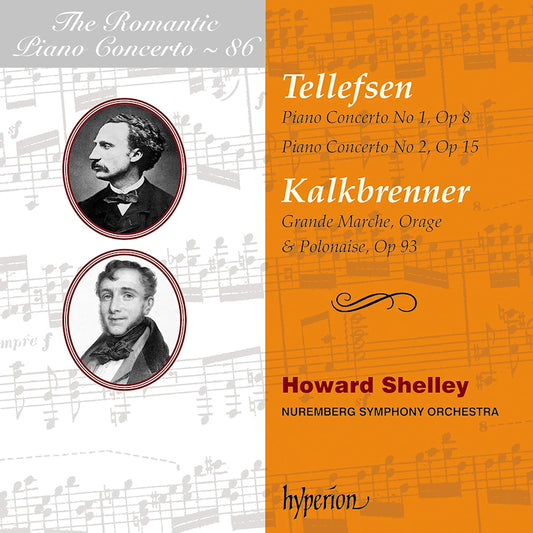 Nuremberg Symphony Orchestra / Howard Shelley - Tellefsen / Kalkbrenner: The Romantic Piano Concerto 86 (CD)