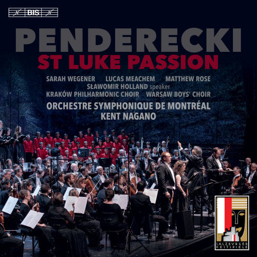 K. Penderecki - St luke passion (Orch. Sym. De Montreal/Kent Nagano/Sarah Wegener, Super Audio CD CD)