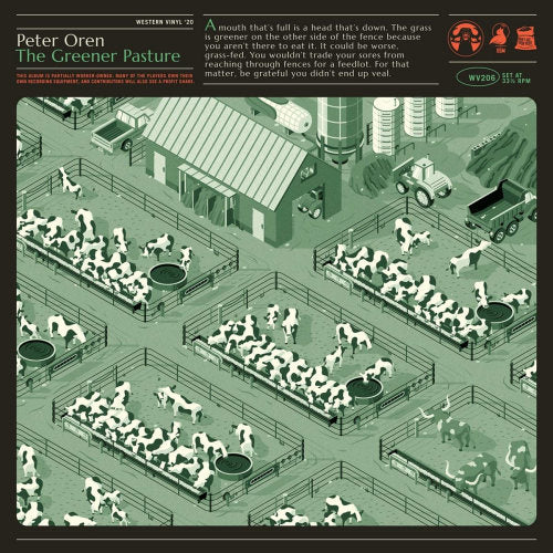 Peter Oren - Greener pasture (Green Vinyl, Coloured Vinyl LP)