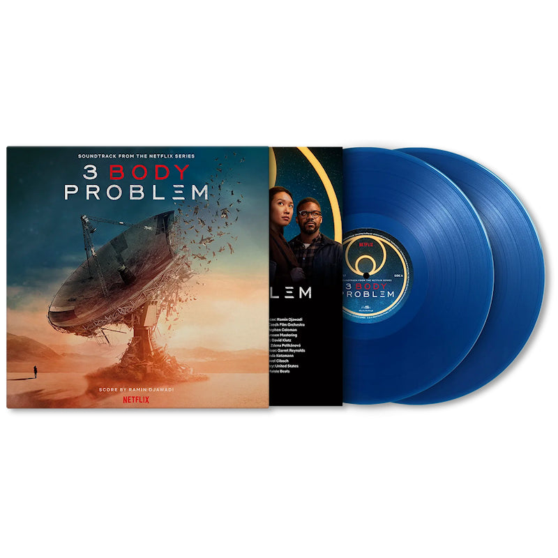 Ramin Djawadi - 3 body problem (Blue 180g, High Quality, Transparent, Coloured Vinyl, Insert, Limited Edition LP)