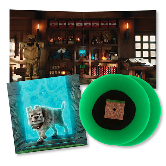 V /a - A minecraft movie (Green, Gatefold Sleeve, Insert, Coloured Vinyl, Limited Edition LP)