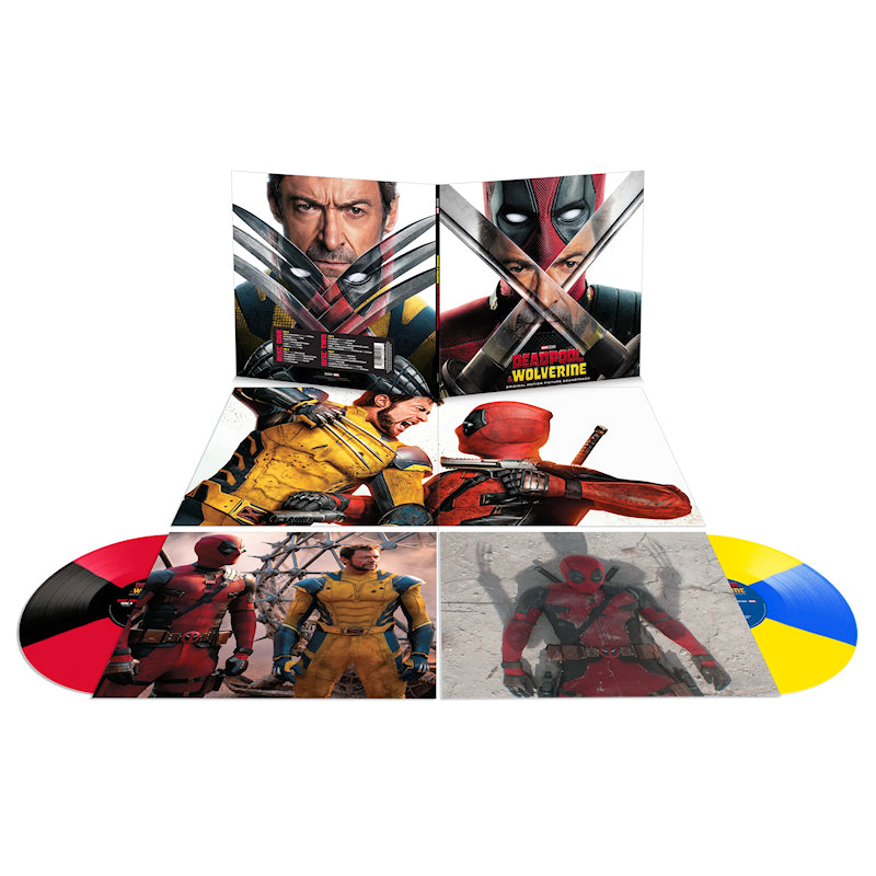 Various Artists - Deadpool & wolverine (Red Yellow Blue, Coloured Vinyl, Limited Edition LP)