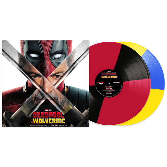 Various Artists - Deadpool & wolverine (Red Yellow Blue, Coloured Vinyl, Limited Edition LP)