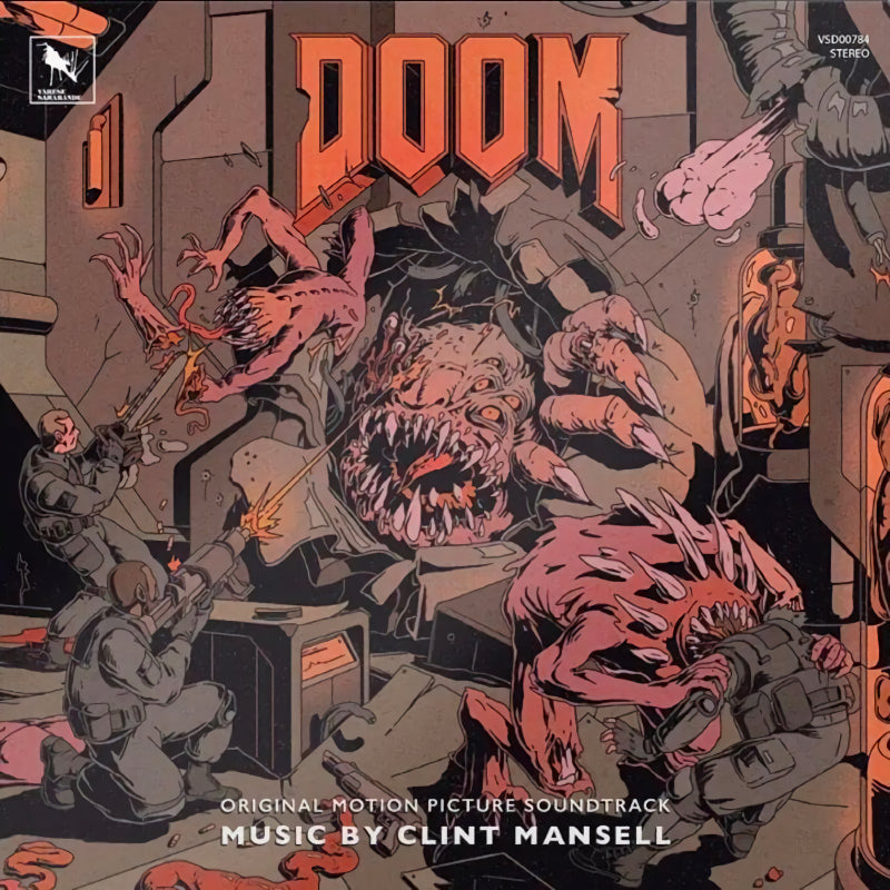 Clint Mansell - Doom (Black Ice 180g, High Quality, Coloured Vinyl, Reissue, Deluxe Edition LP)