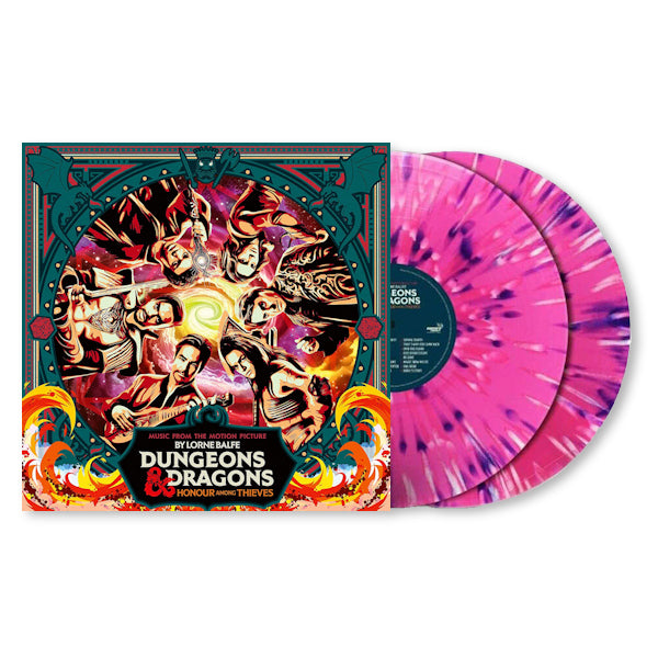 Lorne Balfe - Dungeons & dragons: honour among thieves (.. Dragons: Honour Among Thieves/Pink & White & Purple, High Quality, Gatefold Sleeve, Coloured Vinyl, Limited Edition LP)