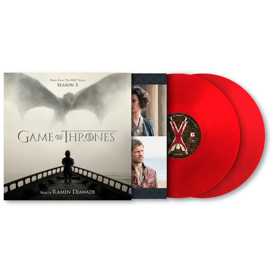 Ramin Djawadi - Game of thrones: season 5 (Red 180g, High Quality, Transparent, Coloured Vinyl, Gatefold Sleeve, Insert LP)