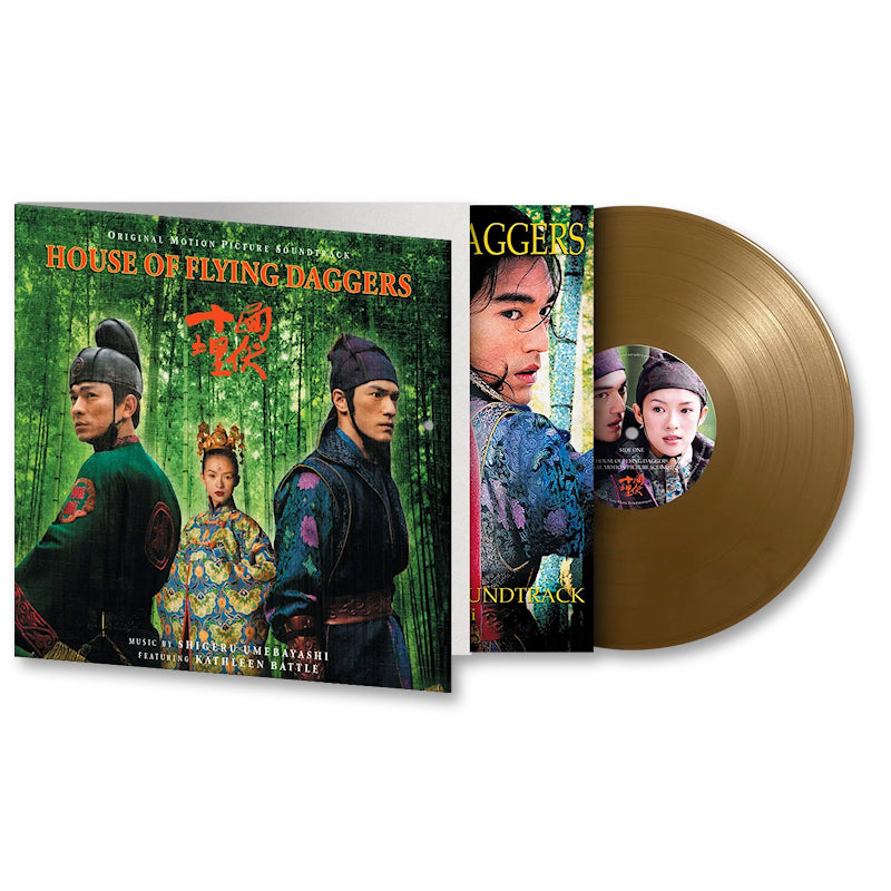 Shigeru Umebayashi - House of flying daggers (Gold 180g Booklet, High Quality, Coloured Vinyl LP)