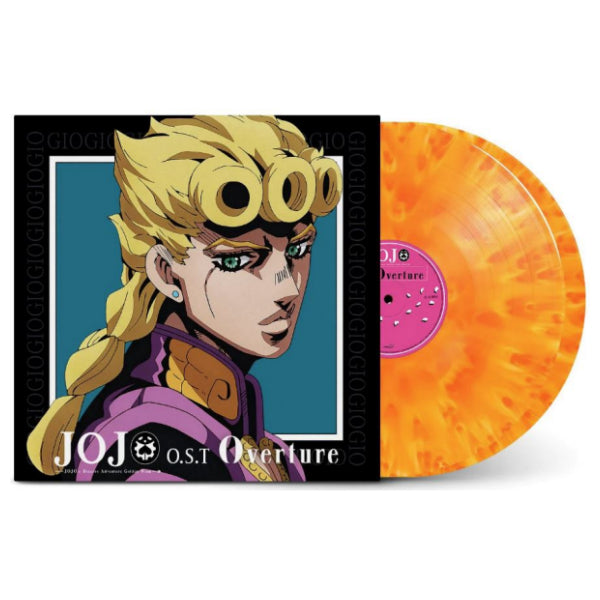 Kanno, Yugo - Jojo O.S.T. Overture: Jojo's Bizarre Adventure Golden Wind (.. Adventure: Golden Wind / Orange & Yellow Marble, Coloured Vinyl LP)