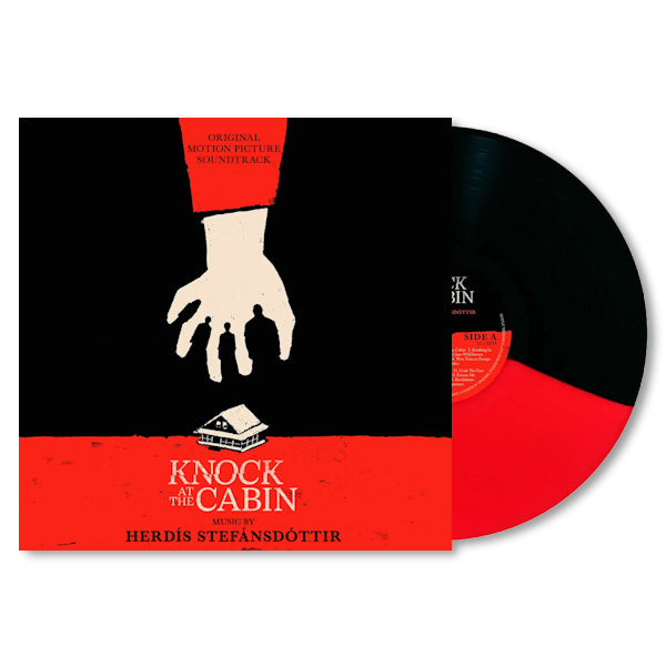 OST (Original SoundTrack) - Knock at the cabin -black & red split vinyl- (.. Cabin / 180gr. Apocalypse Black & Blood Red Split, Coloured Vinyl, High Quality, Gatefold Sleeve, Insert, Limited Edition LP)