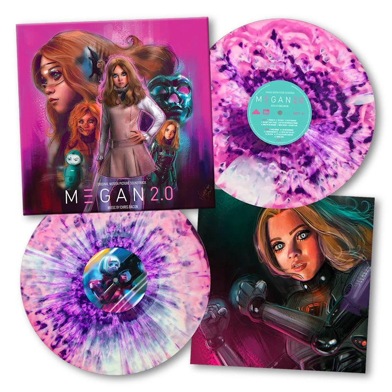 Chris Bacon - M3gan 2.0 (Transparent, Coloured Vinyl, Gatefold Sleeve, Deluxe Edition LP)