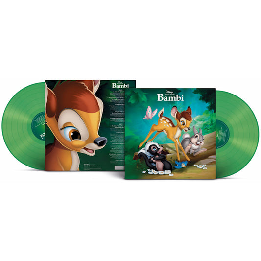 V/A - Music from bambi (.. Bambi / 80th Anniversary / 180gr. Transp. Green, Coloured Vinyl, Transparent, Anniversary Edition, High Quality, Limited Edition LP)