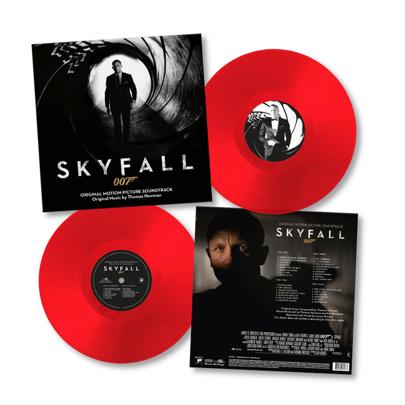 Thomas Newman - Skyfall (Red 180g Booklet, High Quality, Transparent, Coloured Vinyl LP)