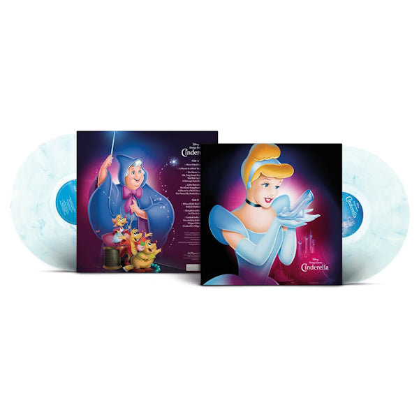 V/A - Songs from cinderella (..Cinderella / 180gr. Transparent W/ Blue Marble Effect, High Quality, Transparent, Coloured Vinyl LP)
