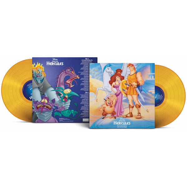 V/A (Various Artists) - Songs from hercules (.. Hercules / 25th Anniversary / 180gr. Transp. Orange, Coloured Vinyl, Anniversary Edition, Transparent, High Quality, Limited Edition LP)
