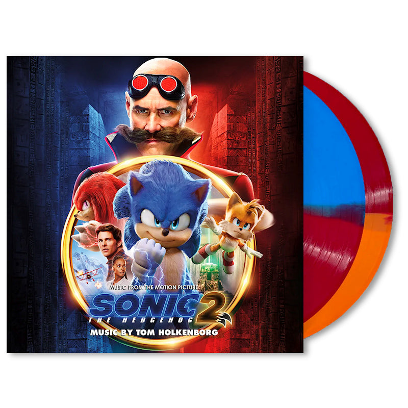 Tom Holkenborg - Sonic the hedgehog 2 (Red Blue Orange, 45 Rpm, Gatefold Sleeve, Coloured Vinyl, Limited Edition LP)