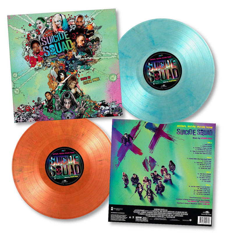Steven Price - Suicide squad (Random 180g, High Quality, Gatefold Sleeve, Coloured Vinyl LP)