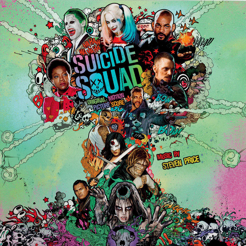 Steven Price - Suicide squad (Random 180g, High Quality, Gatefold Sleeve, Coloured Vinyl LP)