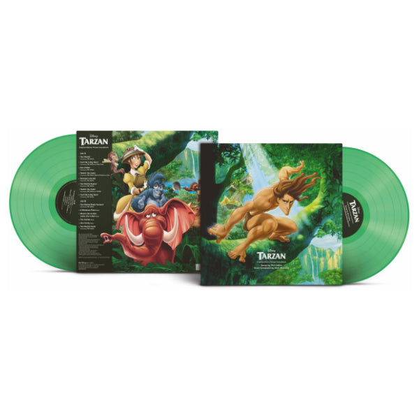 OST (Original SoundTrack) - Tarzan (180gr. Transparant Green Vinyl, Coloured Vinyl, Transparent, High Quality, Reissue LP)