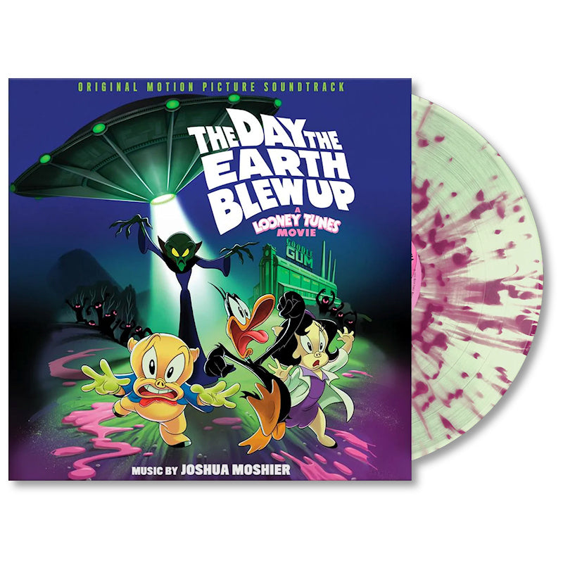 Joshua Moshier - The day the earth blew up: a looney tunes movie (Pink, Insert, Coloured Vinyl, Limited Edition LP)