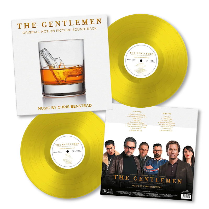 Chris Benstead - The gentlemen (Yellow 180g Booklet, High Quality, Transparent, Coloured Vinyl LP)