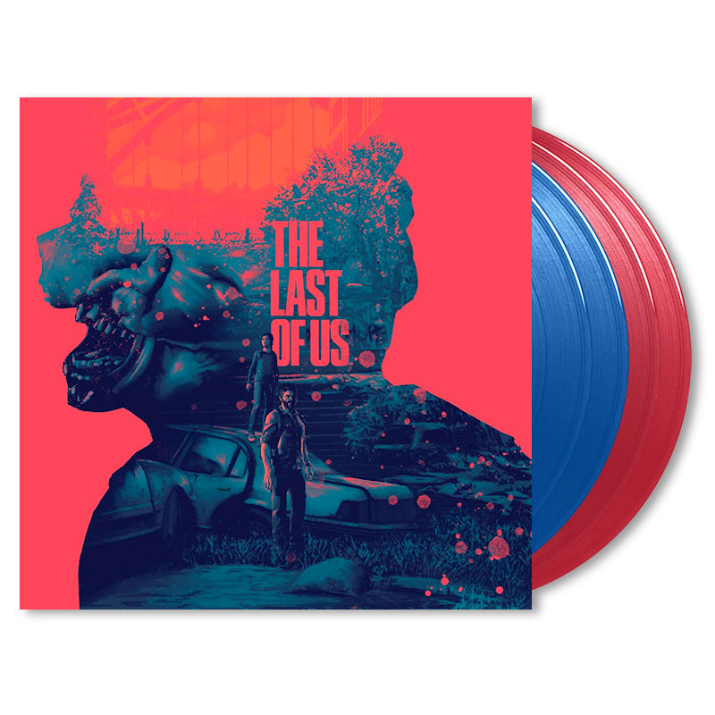Gustavo Santaolalla - The last of us 10th anniversary vinyl box set (Neon Coral & Blue, Insert, Coloured Vinyl, Anniversary Edition, Box Set LP)