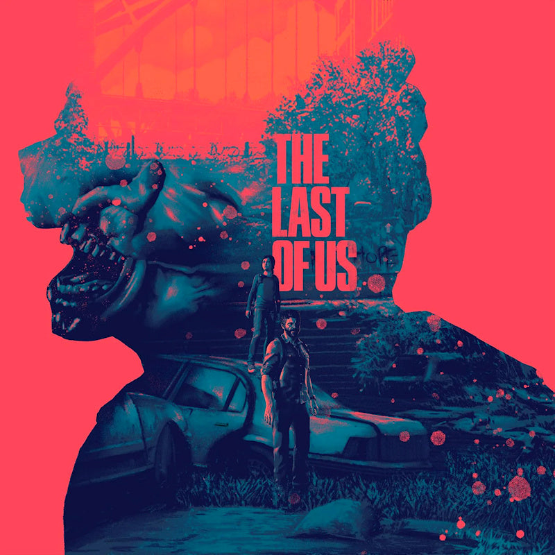 Gustavo Santaolalla - The last of us 10th anniversary vinyl box set (Neon Coral & Blue, Insert, Coloured Vinyl, Anniversary Edition, Box Set LP)