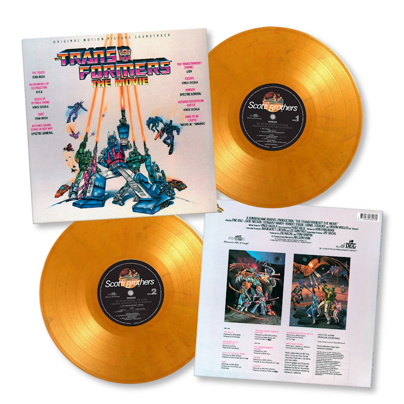 Various - Transformers (Yellow Red 180g, High Quality, Coloured Vinyl LP)