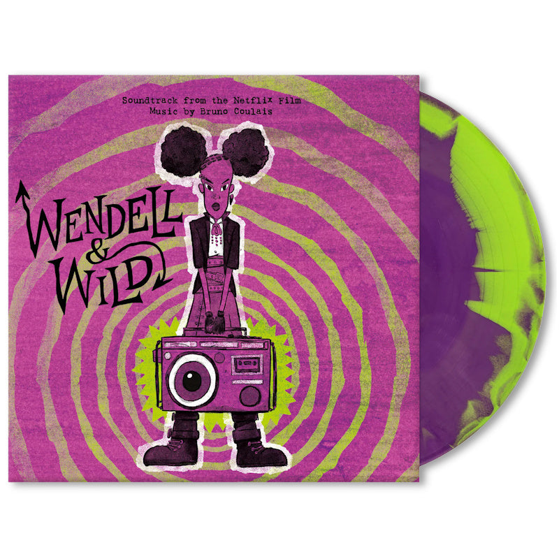 OST (Original SoundTrack) - Wendell & wild (180gr. Lime Green & Violet Swirl Vinyl, High Quality, Gatefold Sleeve, Coloured Vinyl LP)