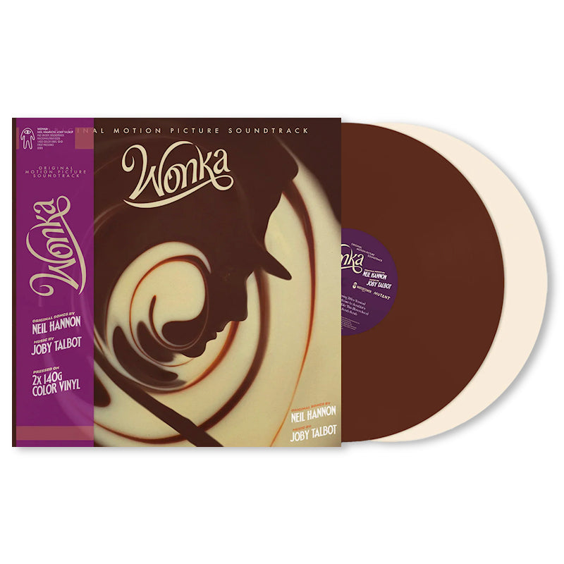 Joby Talbot & Neil Hannon - Wonka (Brown Cream, Gatefold Sleeve, Insert, Coloured Vinyl LP)
