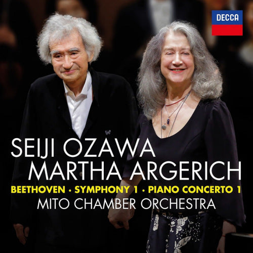 Ludwig Van Beethoven - Symphony no.1/piano concerto no.1 (Mito Chamber Orchestra/Seiji Ozawa/Martha Argerich CD)