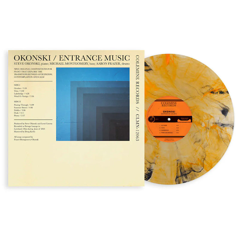 Okonski - Entrance music (orange/black swirl) (Orange, Coloured Vinyl LP)