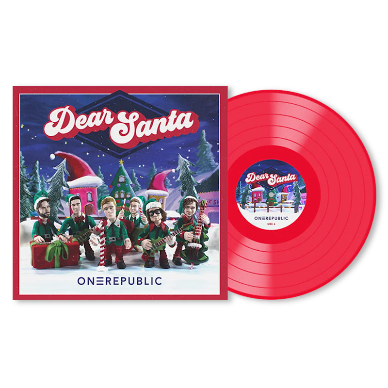 OneRepublic - Dear santa (Transparent Red Vinyl, Transparent, Coloured Vinyl 12-inch maxi-single)