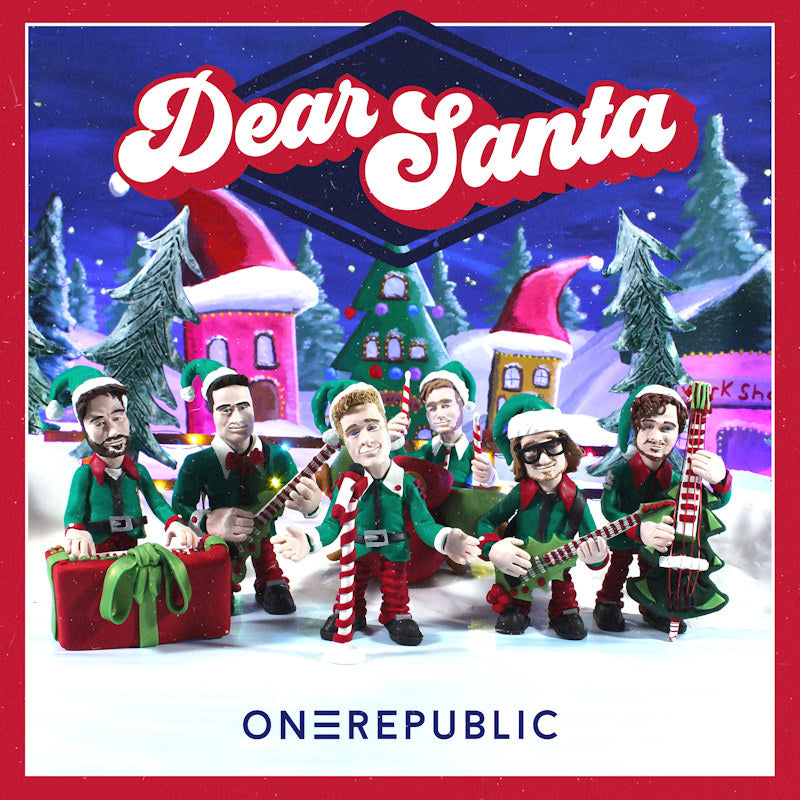 OneRepublic - Dear santa (Transparent Red Vinyl, Transparent, Coloured Vinyl 12-inch maxi-single)