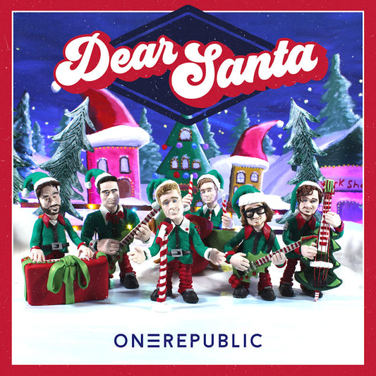 OneRepublic - Dear santa (Transparent Red Vinyl, Transparent, Coloured Vinyl 12-inch maxi-single)