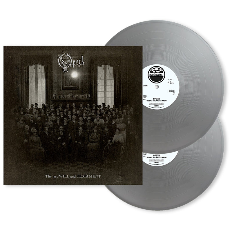Opeth - Last will and testament (Silver 180g, High Quality, Coloured Vinyl LP)