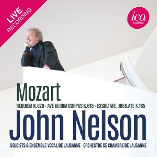 Orchestre De Chambre De Lausanne / John Nelson - Mozart requiem k. 626, ave verum corpus k. 618 & exsultate, jubilate k. 165 (CD)