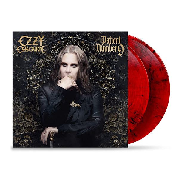 Ozzy Osbourne - Patient number 9 (.. Number 9 / Transparent Red & Black Marble, Transparent, Coloured Vinyl LP)