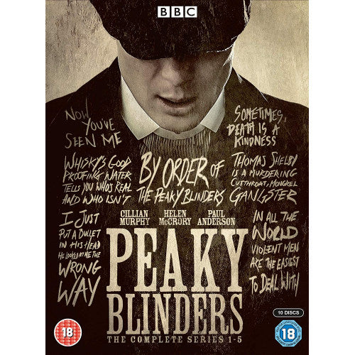 Tv Series - Peaky blinders s1-5 (Uk Version /Cast: Paul Anderson, Cillian Murphy DVD movie)