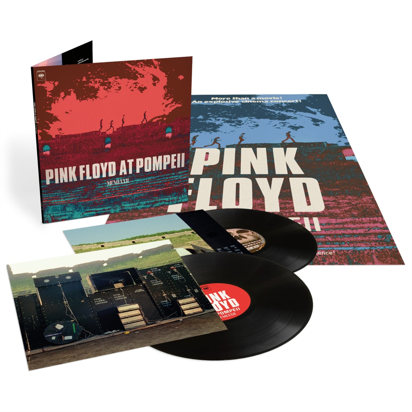 Pink Floyd - Pink Floyd At Pompeii - McMlxxii (Poster(S), Gatefold Sleeve LP)