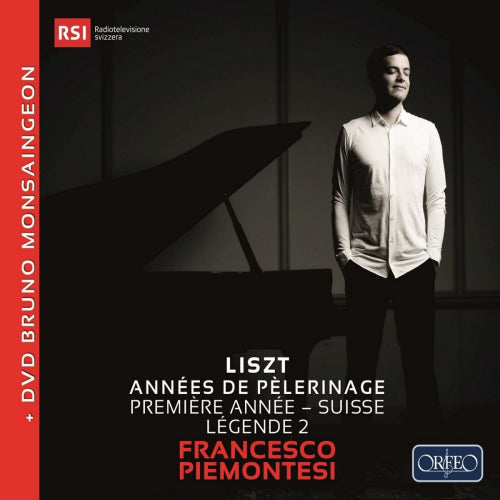 Franz Liszt - Annees de pelerinage (Francesco Piemontesi/Incl. Doc About Bruno Monsaingeon CD)