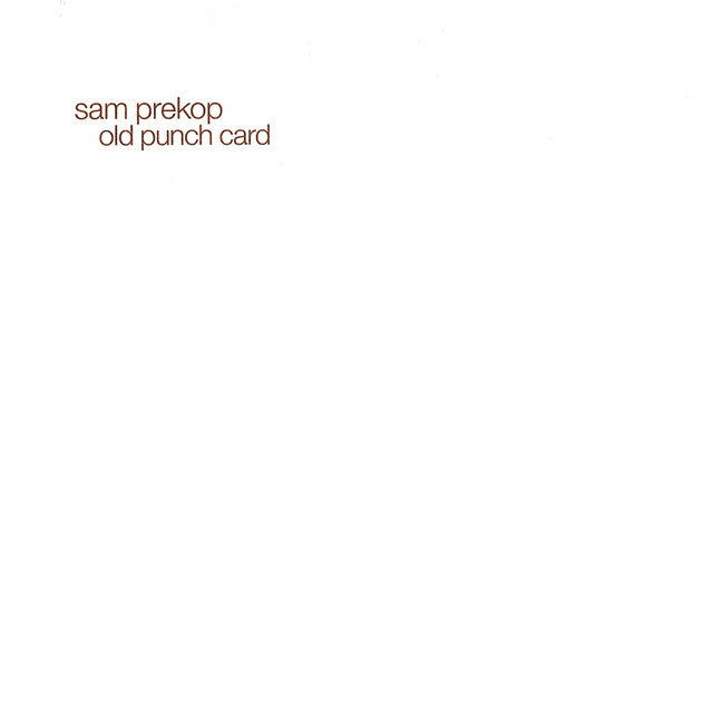 Sam Prekop - Old punch card (Beautifully Noisy, Jagged, Synthesizer Album CD)