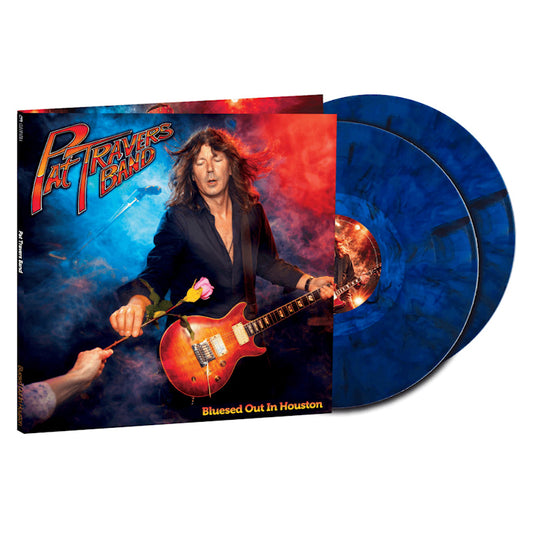 Pat Travers Band - Bluesed out in houston (blue marble) (LP)