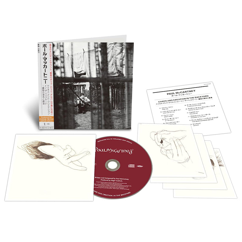 Paul McCartney - Chaos and creation in the backyard (Shm-CD, Obi Strip, Reissue, Limited Edition CD)